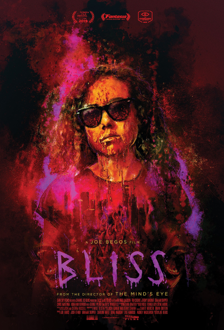 Pojawił się oficjalny plakat horroru „BLISS”, którego premiera wypada pod koniec września.