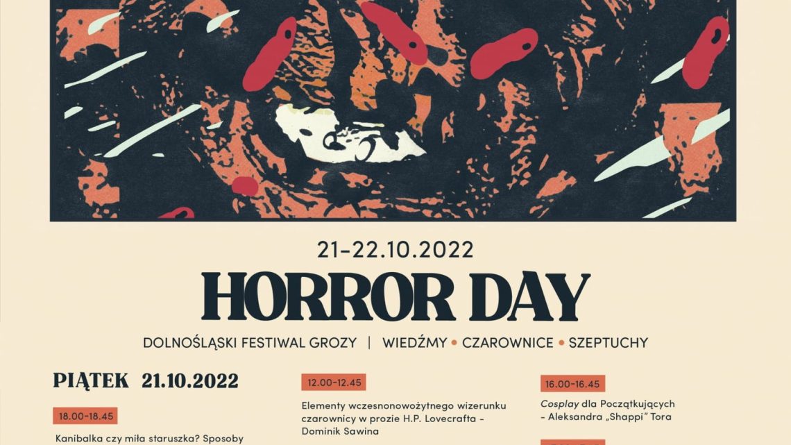 Już jutro we Wrocławiu rozpoczyna się Horror Day – Dolnośląski Festiwal Grozy.
