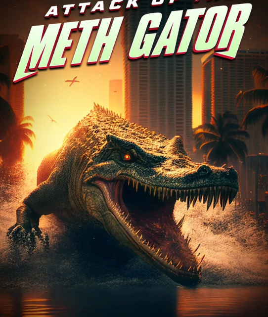 Attack of the Meth Gator – czyli naćpany aligator.