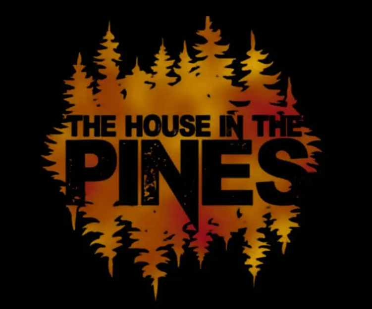 „House in the pines” z plakatem.